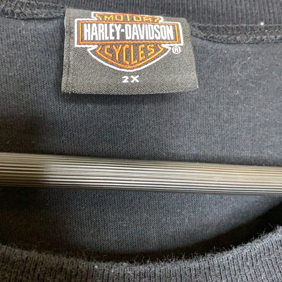 Harley-Davidson | Black Hills Rapid City 2004 Tee | Sleeveless Distressed Shirt - Picture 5 of 8